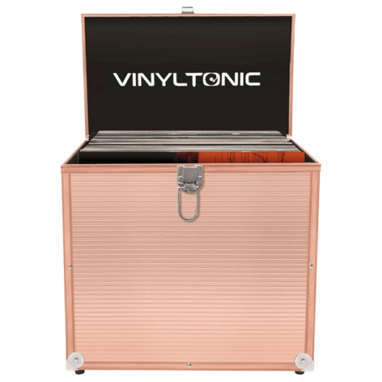 Vinyl Tonic - Rose Gold Lp Case (With Cloth & 10Pk Sleeves)