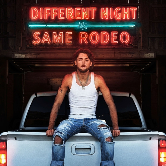 Bailey Zimmerman - Different Night Same Rodeo (Cola Bottle Clear Vinyl edition)