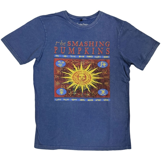 Smashing Pumpkins - Sun Box Stone Wash Uni Denim T-Shirt  (XL)
