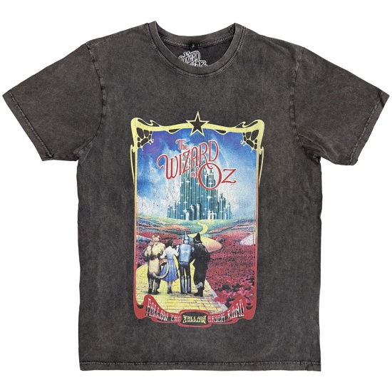 Wizard Of Oz - Yellow Brick Road Stone Wash Uni Char T-Shirt