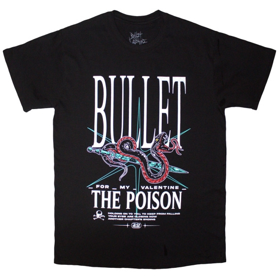 Bullet For My Valentine - The Poison Snake Uni Bl T-Shirt