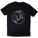 The La's - Grey Drum Head Logo Uni Bl T-Shirt The La's - Grey Drum Head Logo Uni Bl T-Shirt