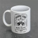 Johnny Cash - Guitars White Pod Mug Johnny Cash - Guitars White Pod Mug