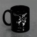 Queen - Rainbow Black Pod Mug Queen - Rainbow Black Pod Mug
