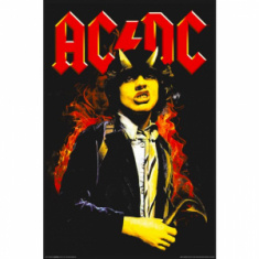 Ac/Dc - Horns Blacklight 91,5 X 61 Cm