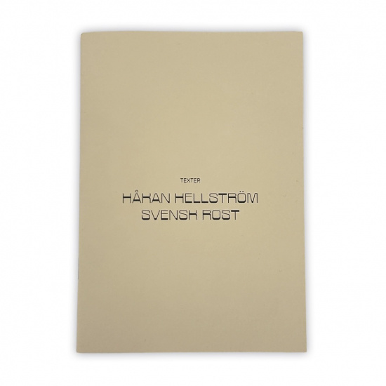 Håkan Hellström - Svensk Rost (Förstapress Svart vinyl)