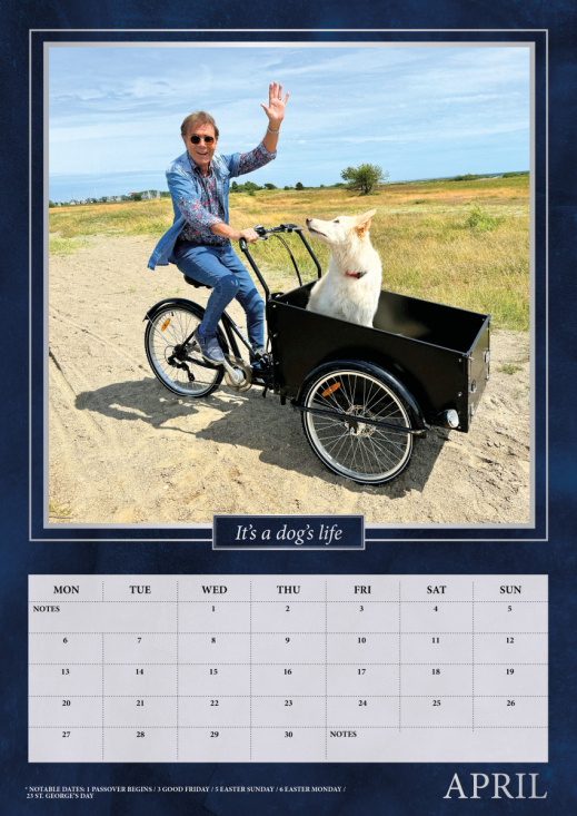 Cliff Richard   - 2026 A3 Calendar