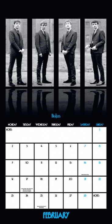 The Beatles  - 2026 Square Calendar