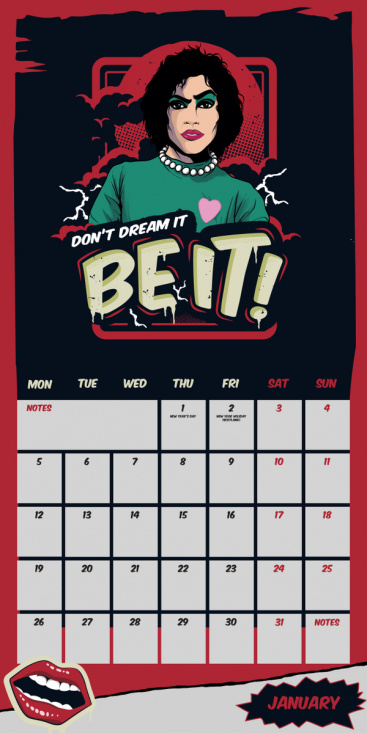 Rocky Horror Show  - 2026 Square Calendar