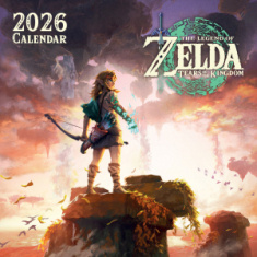 The Legend Of Zelda  - 2026 Square Calendar