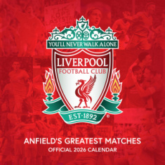 Liverpool Fc Legends  - 2026 Square Calendar