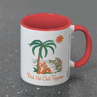 Red Hot Chili Peppers  - (Island) Red Coloured Inner Pod Mug
