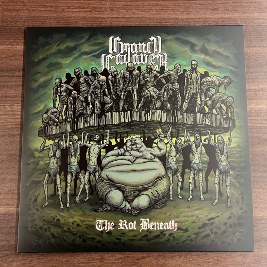 Grand Cadaver - The Rot Beneath (SIGNED! Green/Black Vinyl EP)