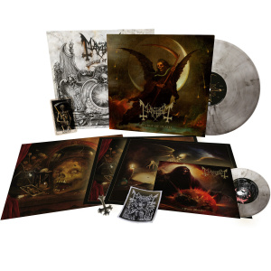 Mayhem - Liturgy Of Death (Ltd Dlx Clear/Black Marbled Vinyl LP + 7