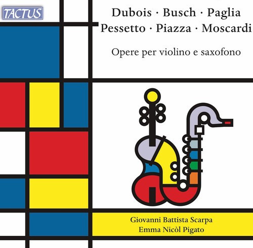 Giovanni Battista Scarpa Emma Nico - Works For Violin And Saxophone