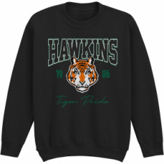 Stranger Things - High School Hawkins Uni Bl Sweatshirt