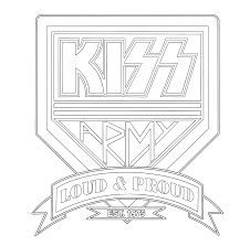 Kiss - The Official Kiss Colouring Book