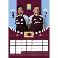 Aston Villa Fc - 2026 A3 Calendar