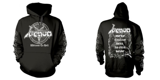 Venom - Hood - Welcome To Hell (White) (Xl)