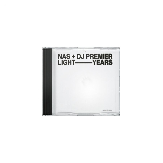 Nas And Dj Premier - Light-Years (White Label Cover - CD)