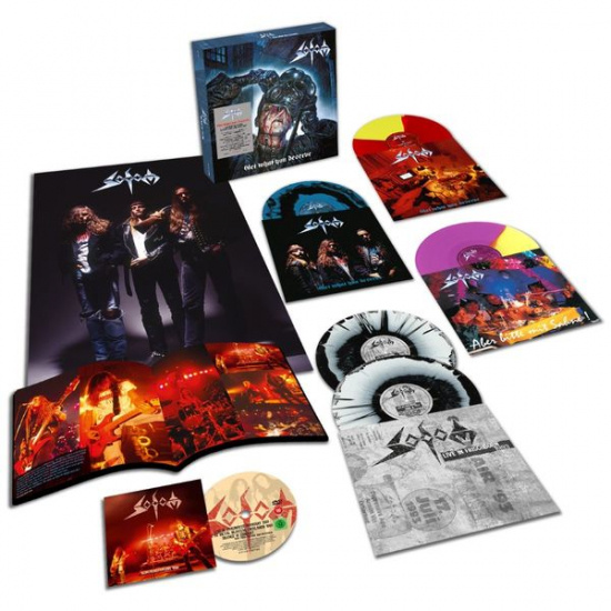 Sodom - Get What You Deserve (Boxset / Coloured Vinyl / 5LP + 1 DVD)