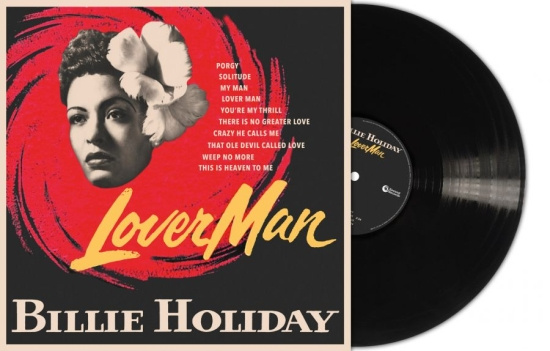 Holiday Billie - Lover Man (Svart Vinyl Lp)