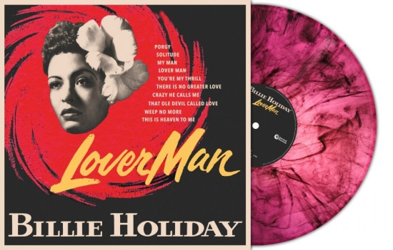 Holiday Billie - Lover Man (Magenta Marbled Vinyl Lp
