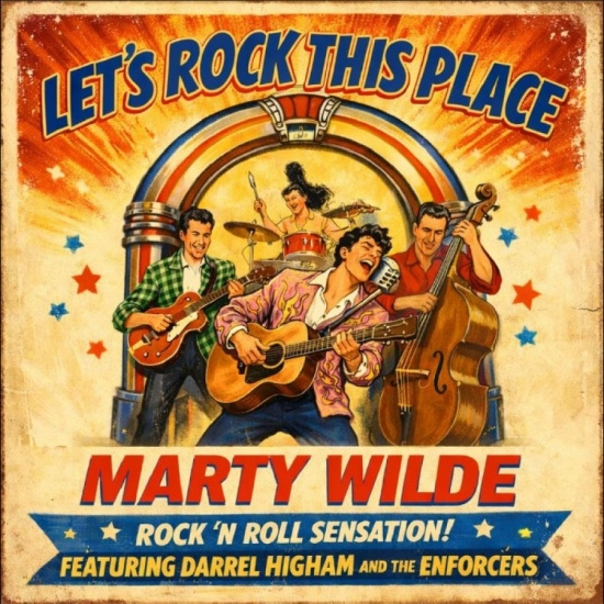 Marty Wilde - Let's Rock This Place - Cd Edition