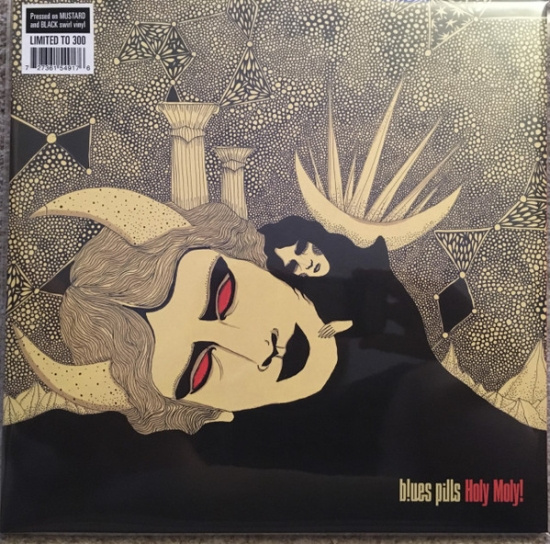 Blues Pills - Holy Moly! (Mustard & Black Swirl Vinyl)