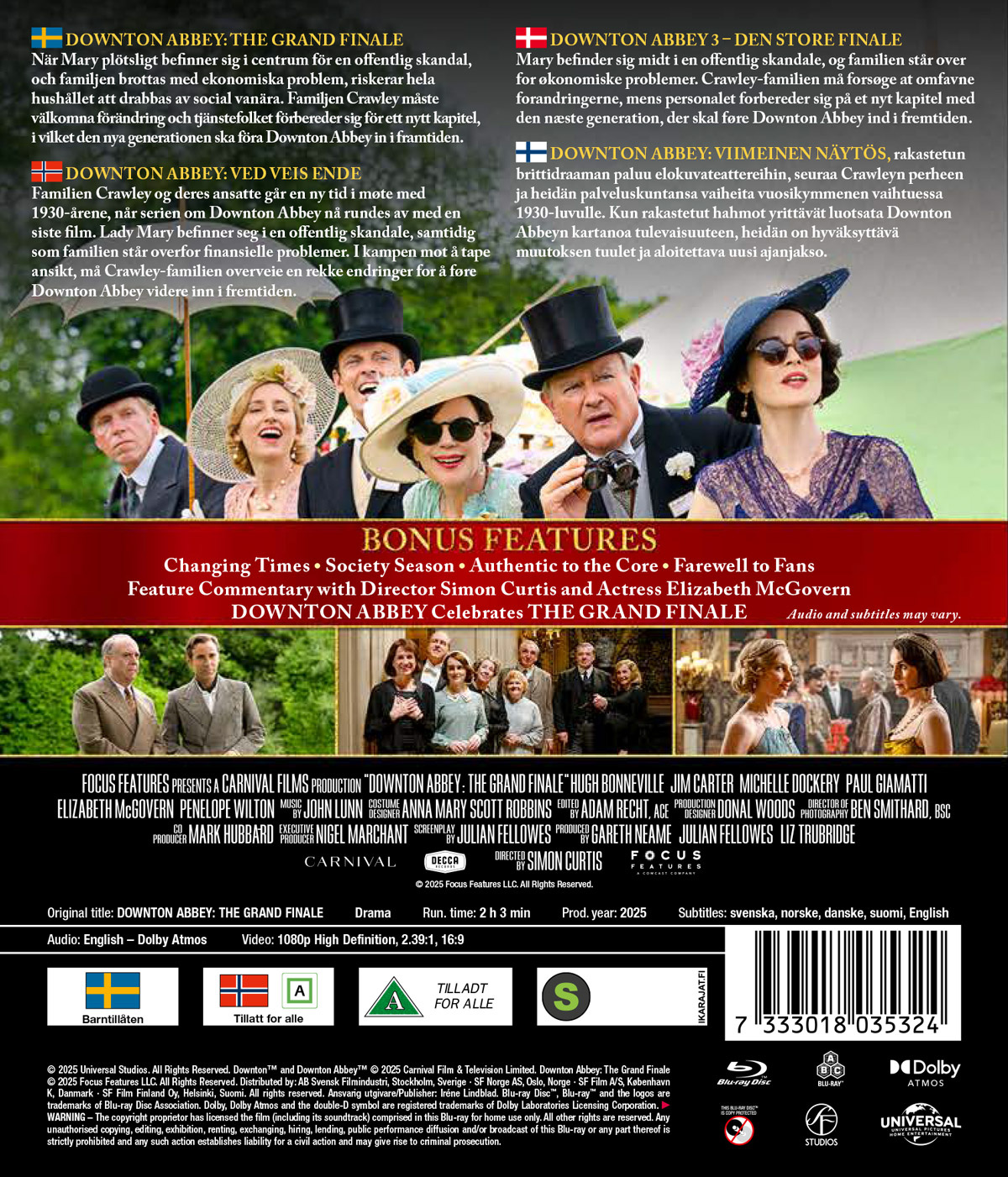 Movie - Downton Abbey: The Grand Finale (Bd)