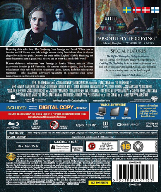 Movie - Conjuring 2, The (Bd/S/N)