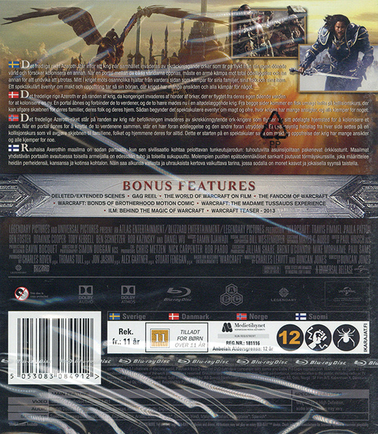 Movie - Warcraft Bd S-T