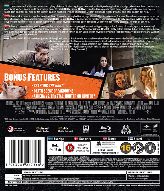 Movie - Hunt, The Bd S-T