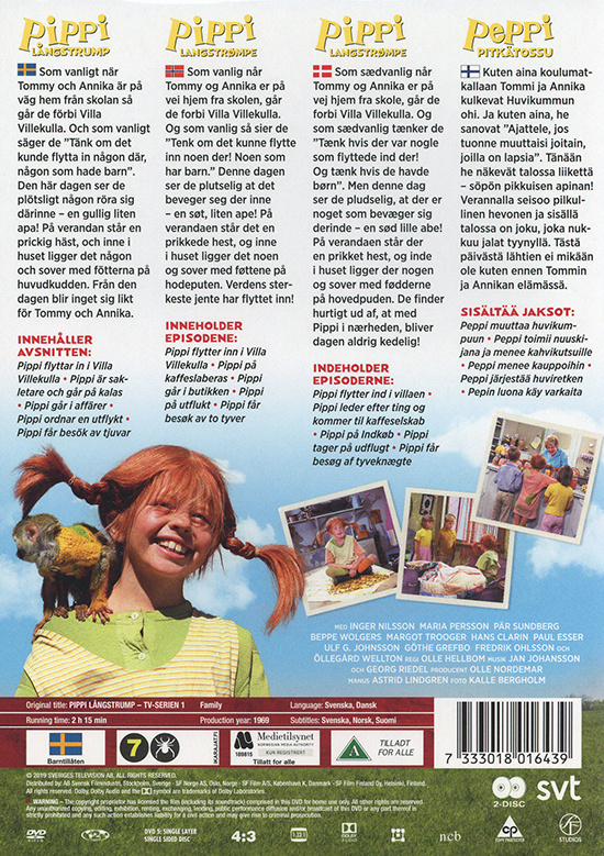 Movie - Pippi Långstrump - Tv-Serie Svt (1969) 2
