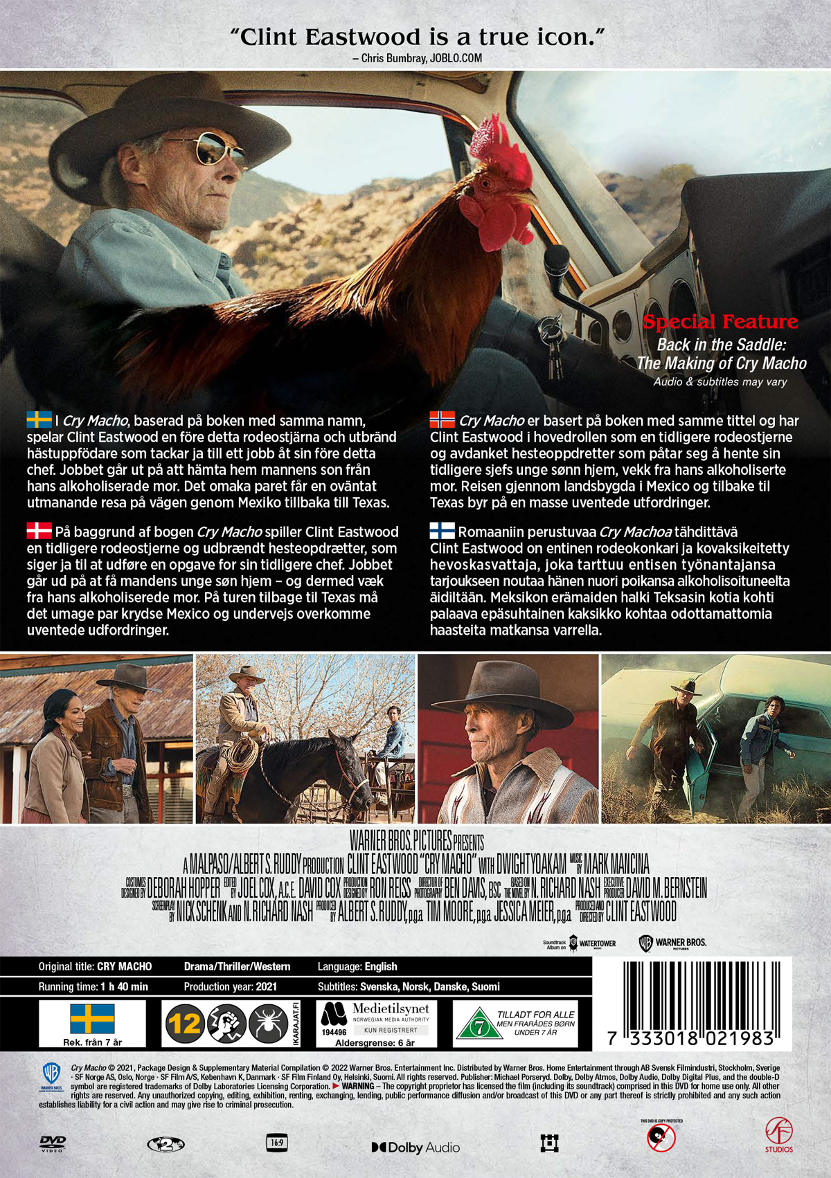 Movie - Cry Macho (Dvd)