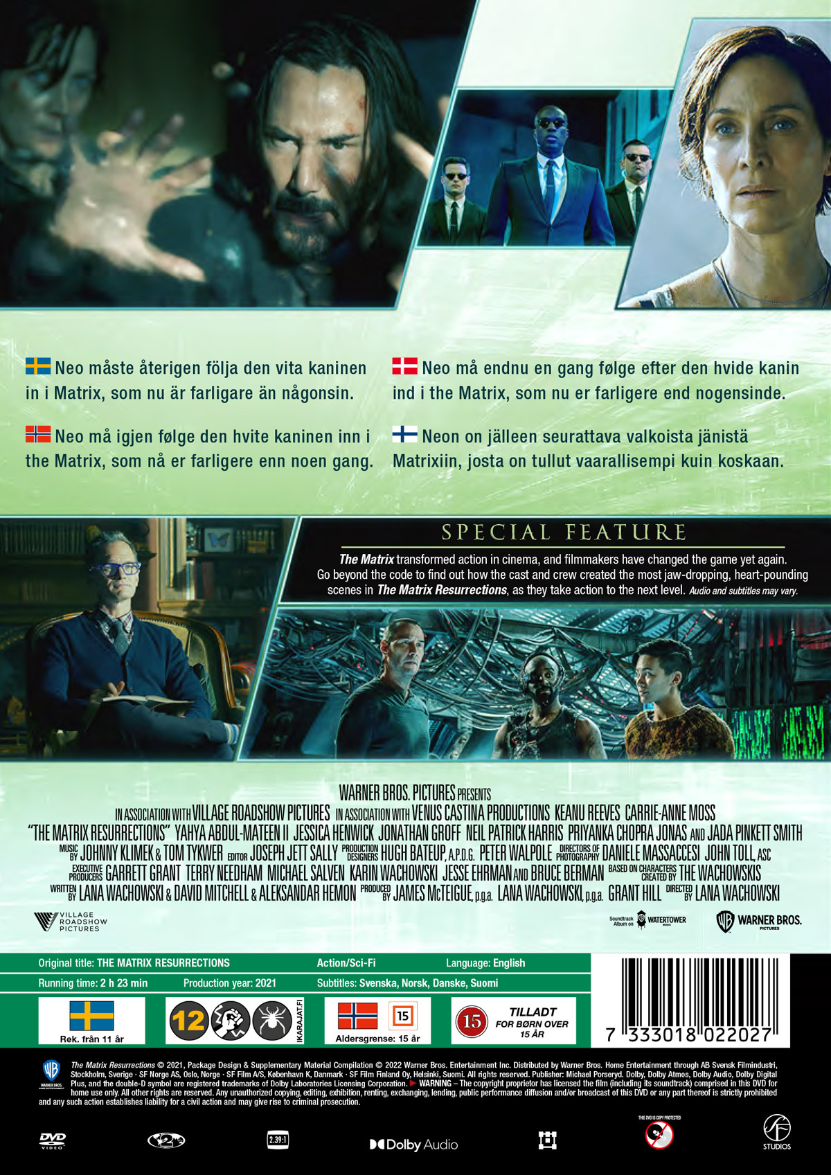 Movie - Matrix Resurrections, The (Dvd)