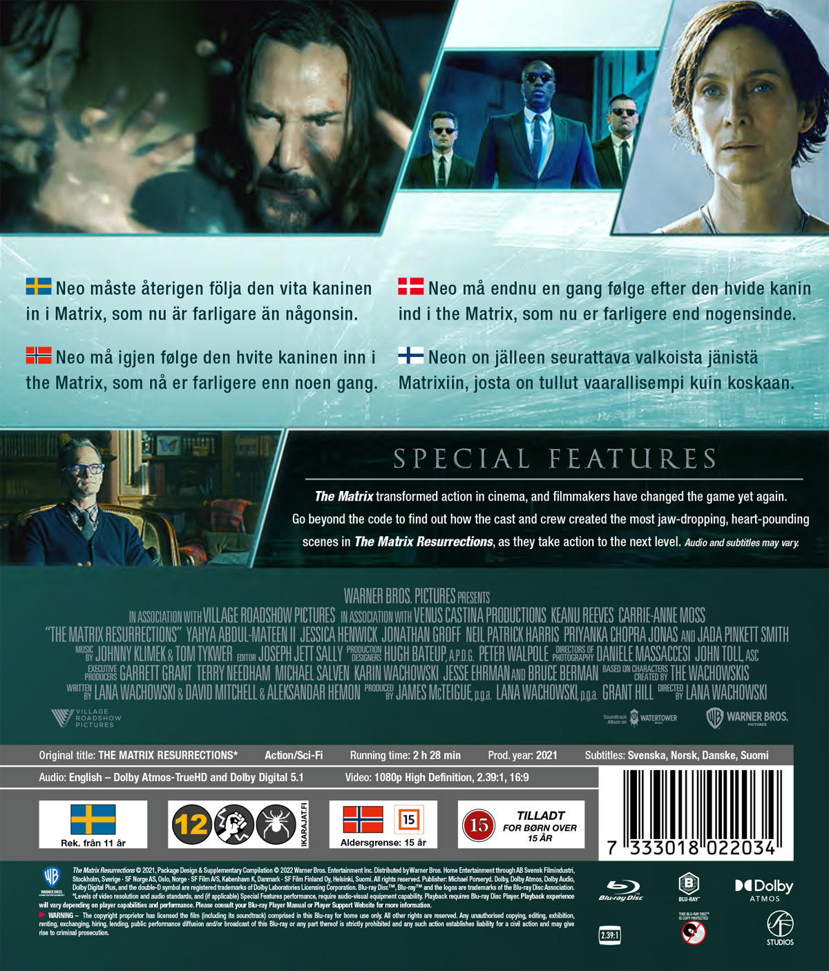 Movie - Matrix Resurrections, The (Bd)