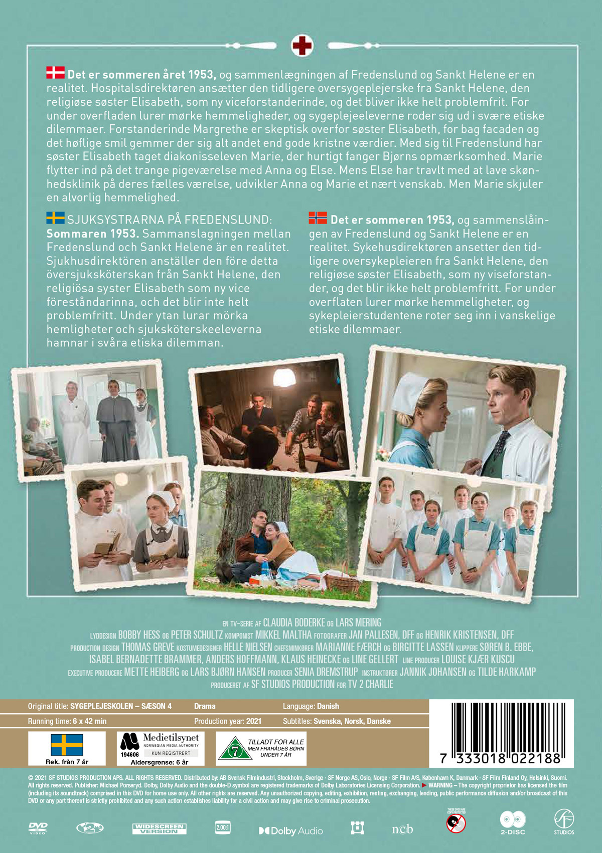 Movie - Sygeplejeskolen - Sæson 4 (Dvd)