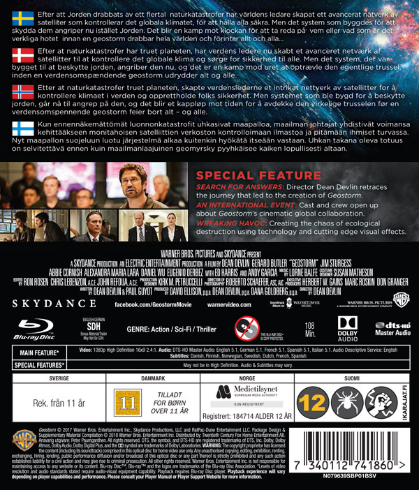 Movie - Geostorm (2016) (Bd)