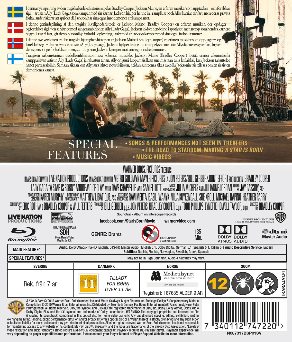 Movie - Star Is Born A Bd