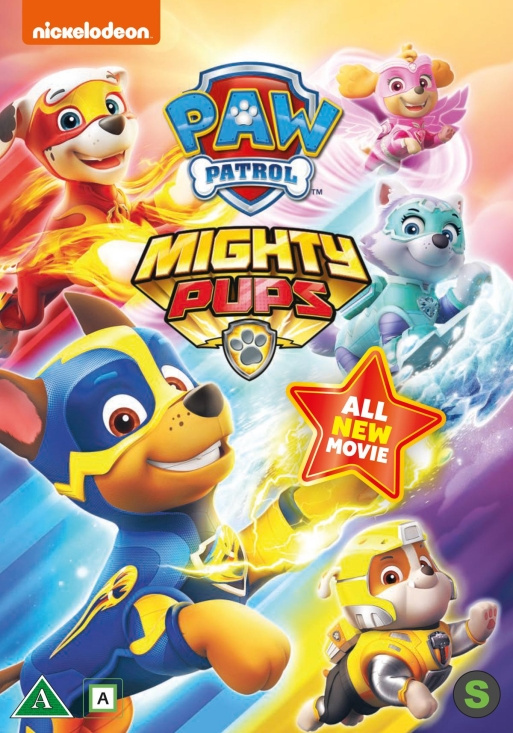 Movie - Paw Patrol: Mighty Pups Dvd