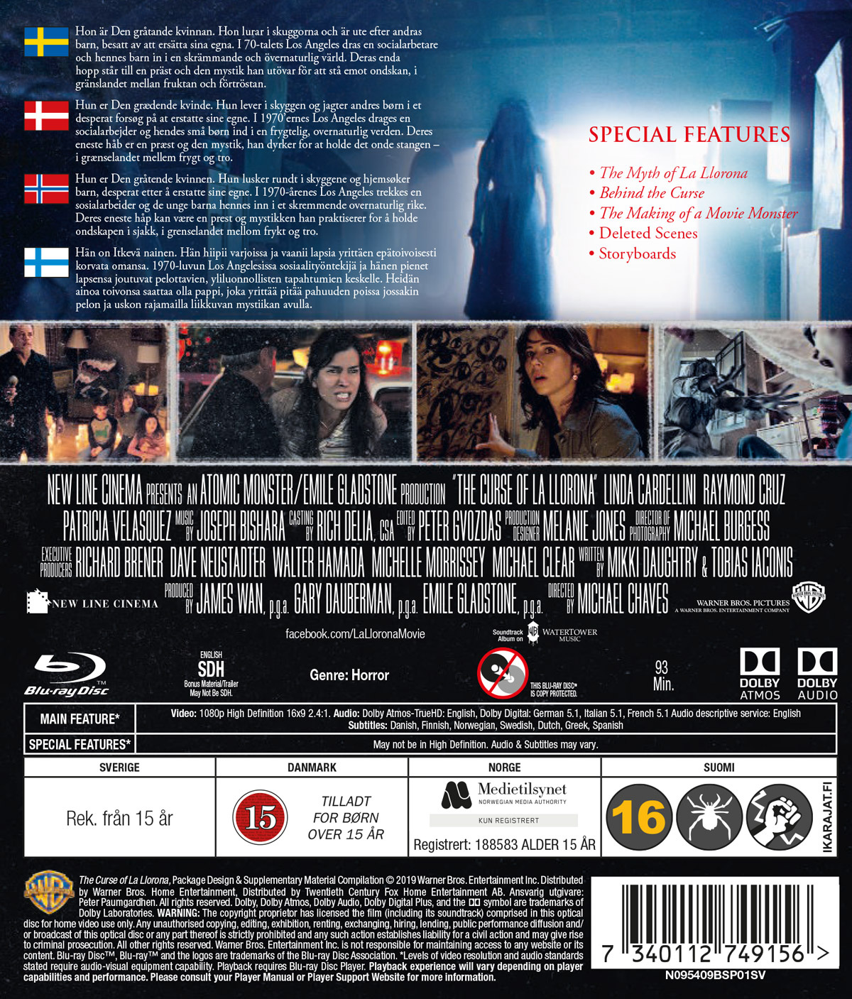 Movie - Curse Of La Llorona, The Bd