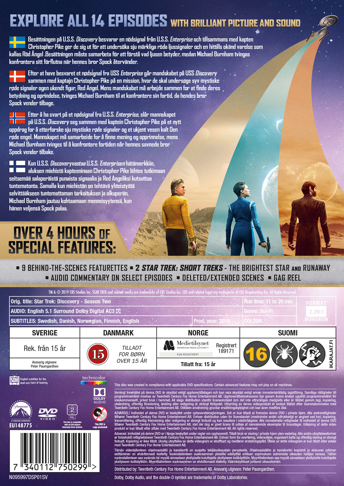 Movie - Star Trek: Discovery - S02 Dvd