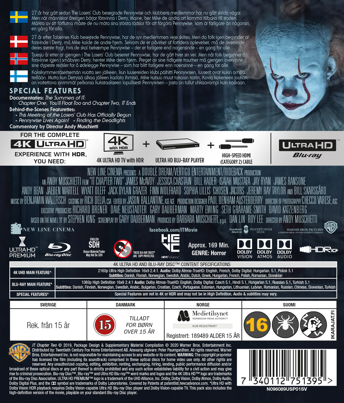 Movie - It Chapter 2 Uhd