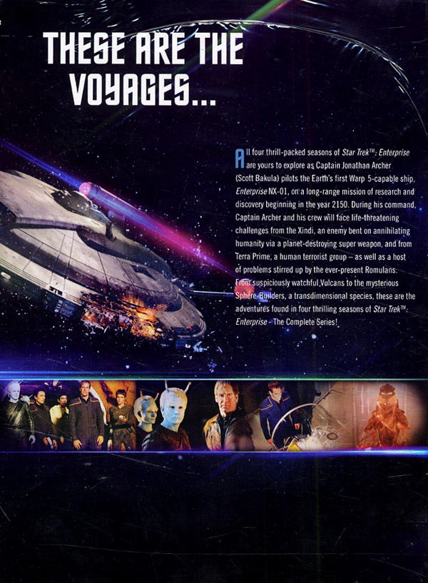 Movie - Star Trek: Ent S01-S04 Repack Dvd