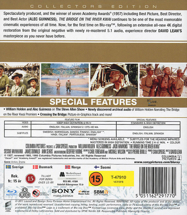 Movie - Bridge On The River Kwai, The (Original