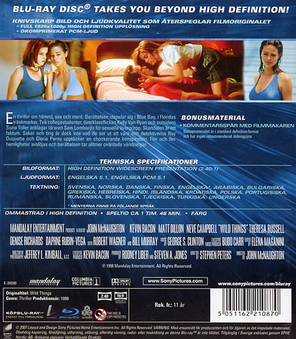 Movie - Wild Things (Rwk 2014) Bd S-T