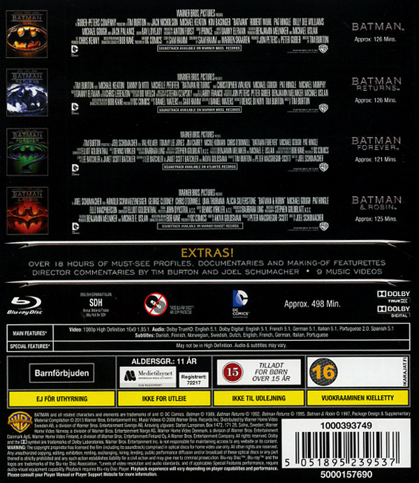 Movie - Batman Collection (Bd/S/N)