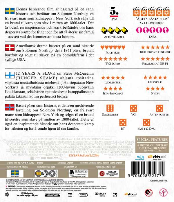 Movie - 12 Years A Slave