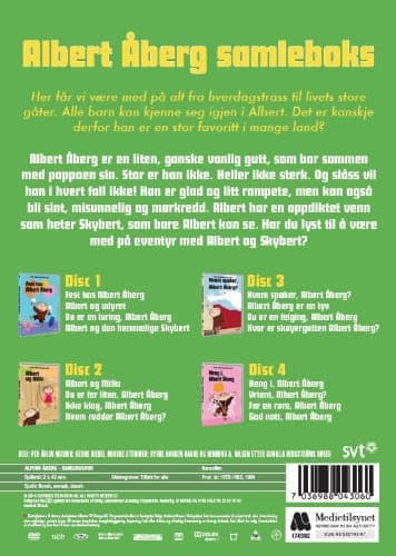 Movie - Albert Åberg Samleboks (4-Disc